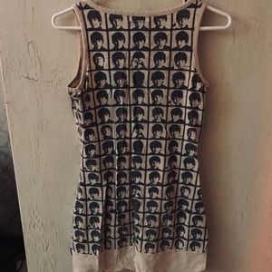 TRUNK Ltd. Beatles limited collection tank dress